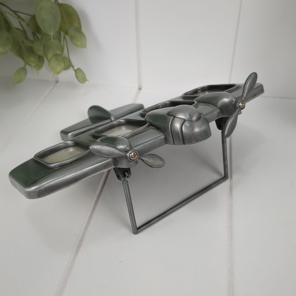 Airplane Photo Picture Frame Metal by Malden Plane Pilot Gift Aviation Decor - Picture 2 of 9